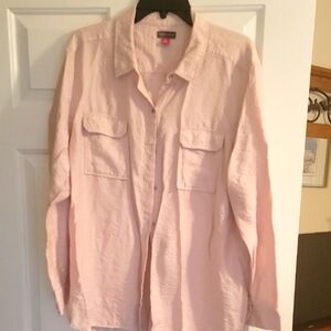 Vince Camuto Soft Pink Blousr